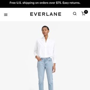 Everlane Relaxed Fit Boyfriend Jean
